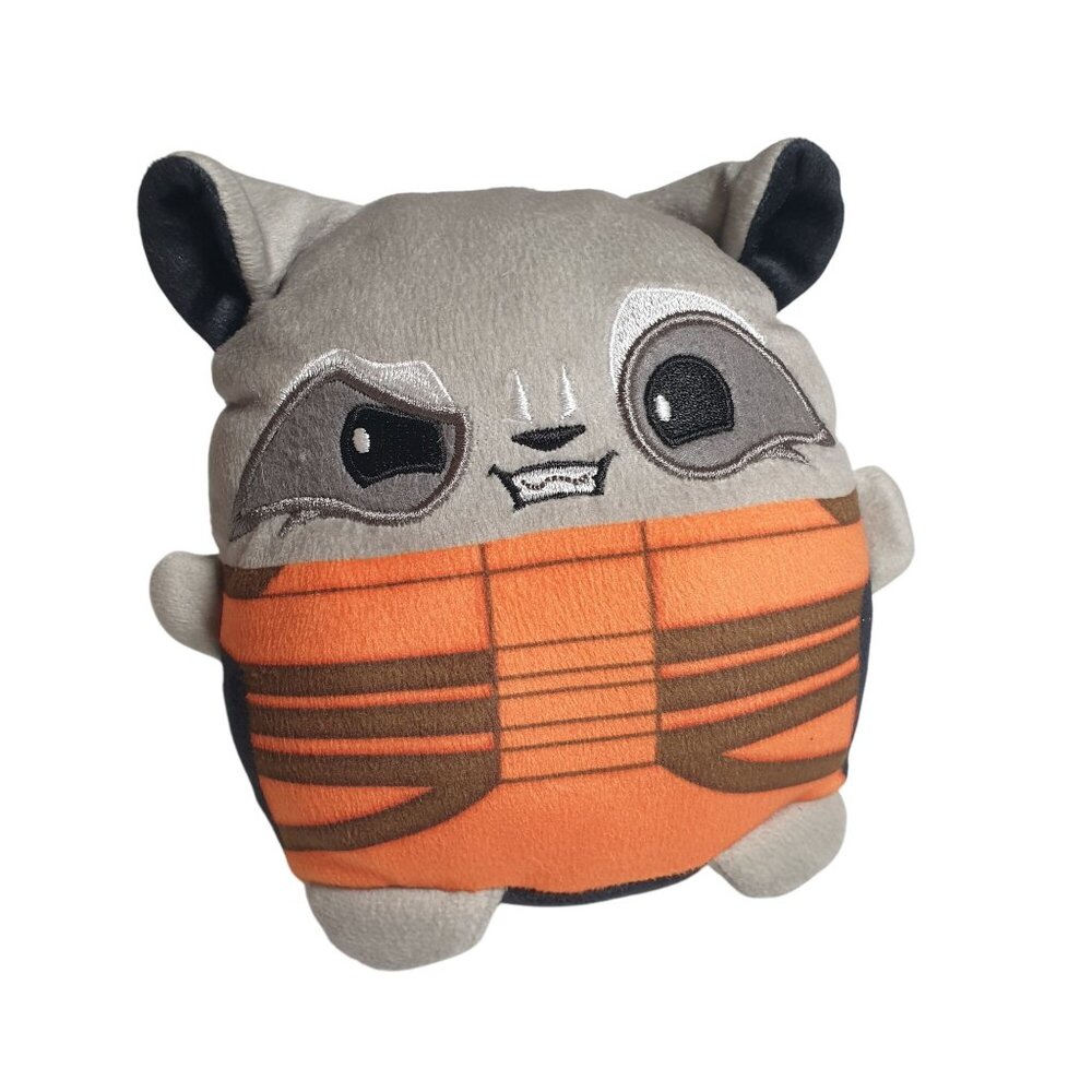 Marvel Rocket Raccoon Plush Toy 5" Soft Polyester Stuffed Animal Hand Washable